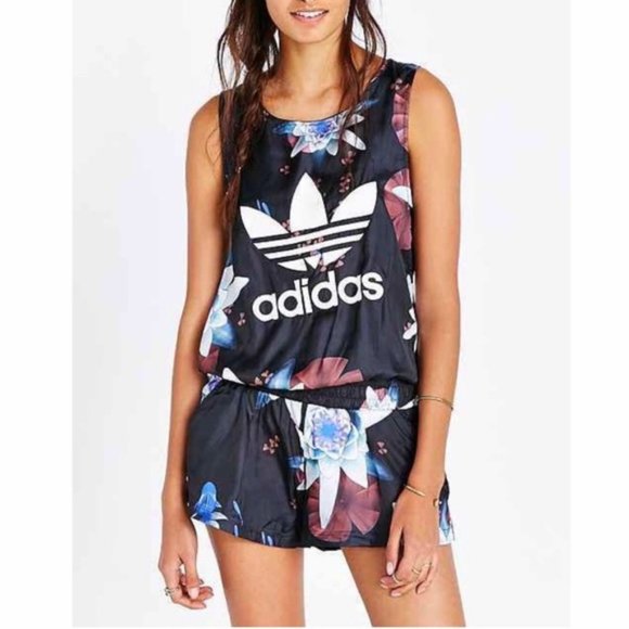 Adidas Originals Floral Romper 
